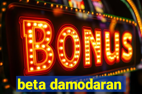 beta damodaran